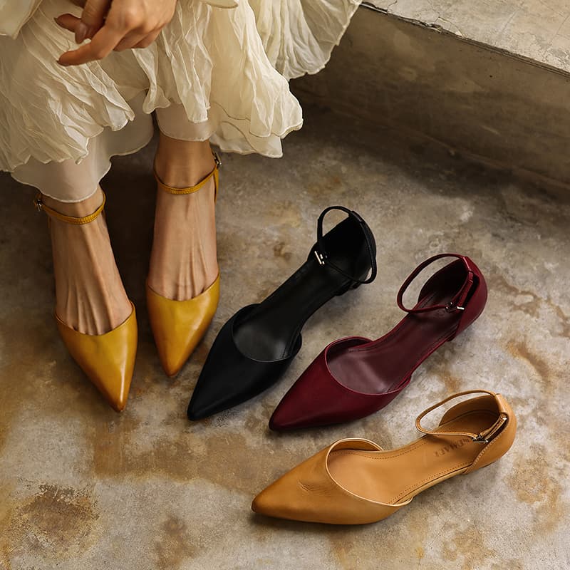 Smidig Slingback med Snøre — billede 1