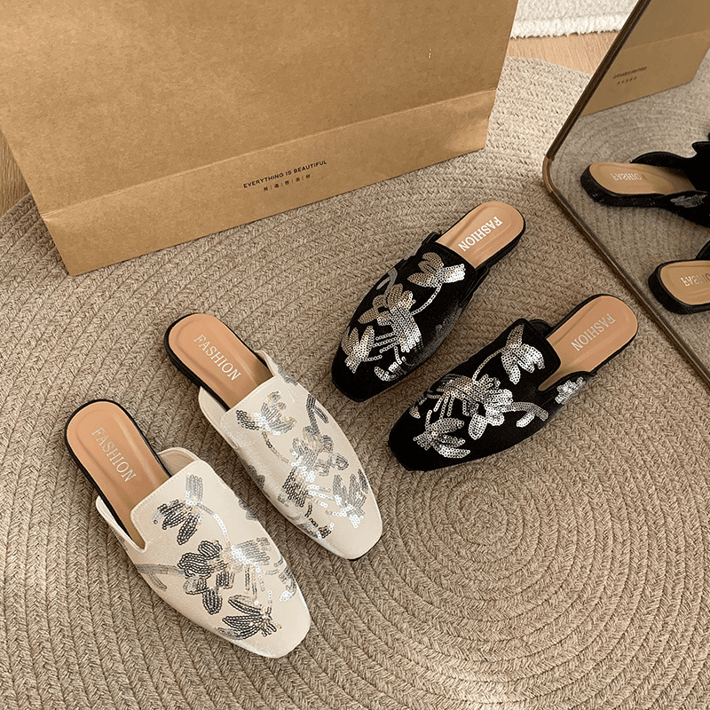 Minimalistisk Slip-on med Sløjfe — billede 1