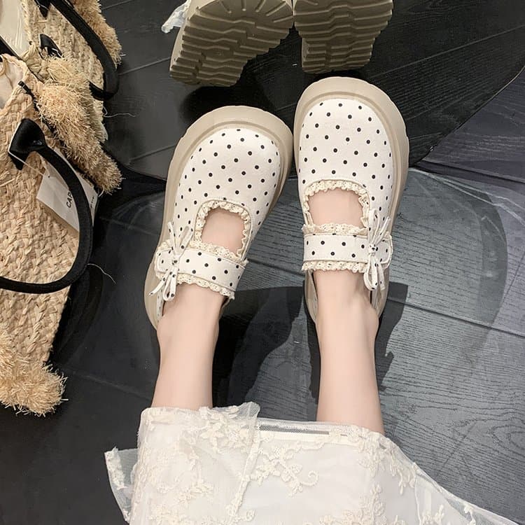 Raffineret Slip-on med Sløjfe — billede 1