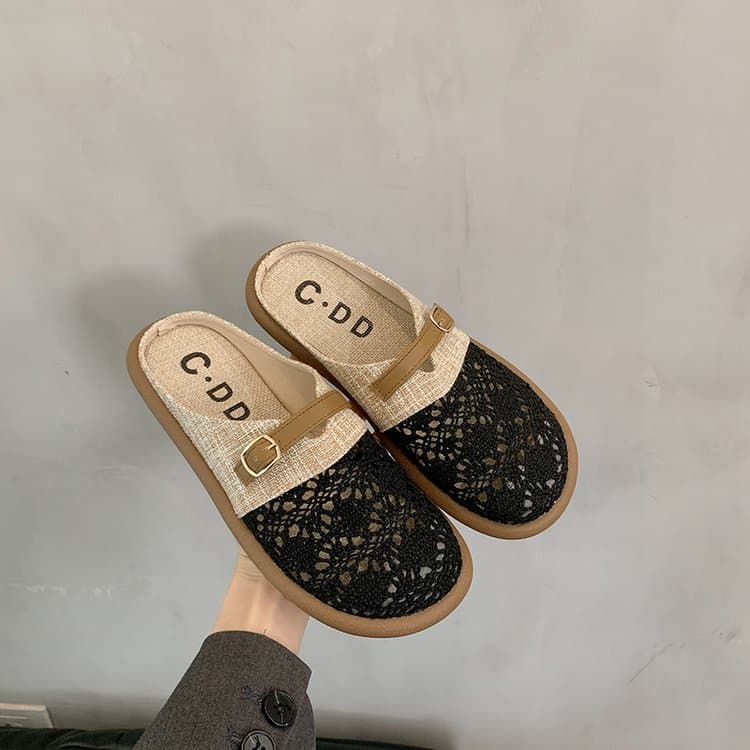 Elegant Slip-on med Rem — billede 1