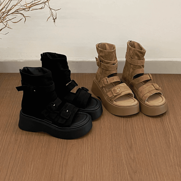 Klassisk Sandal med Kæde — billede 1