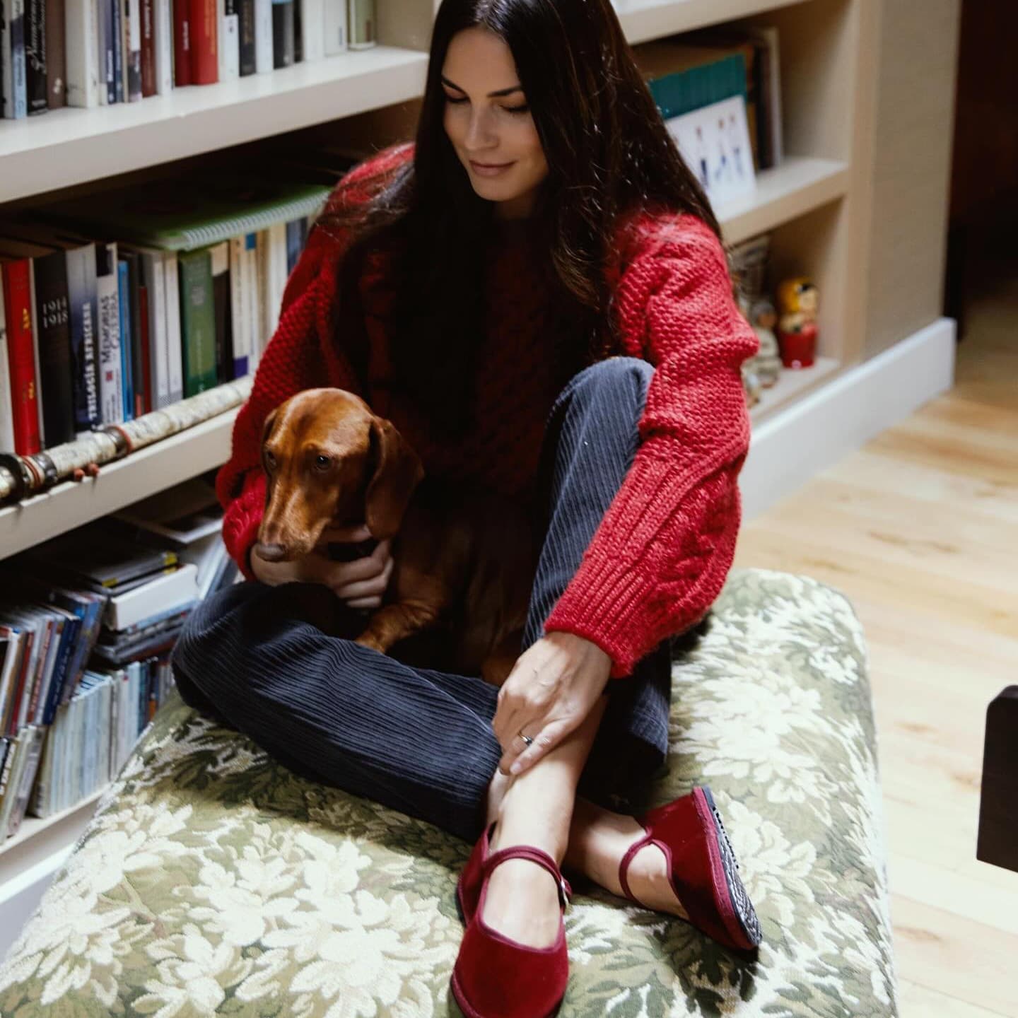 Feminin Ballerina med Snøre — billede 1